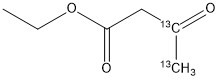 Ethyl acetoacetate-[3,4-13C2]